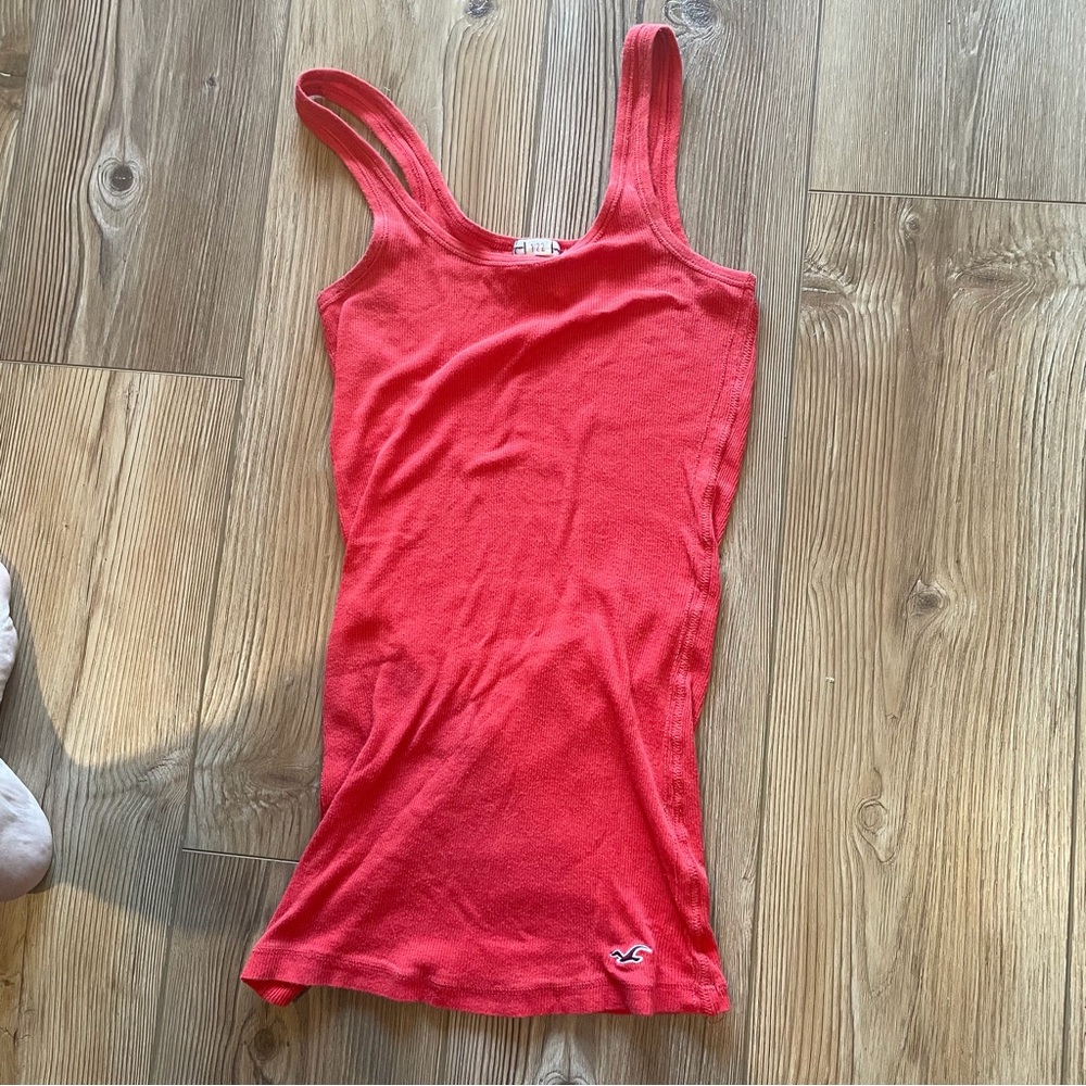 Hollister Vibrant Red Tank Top